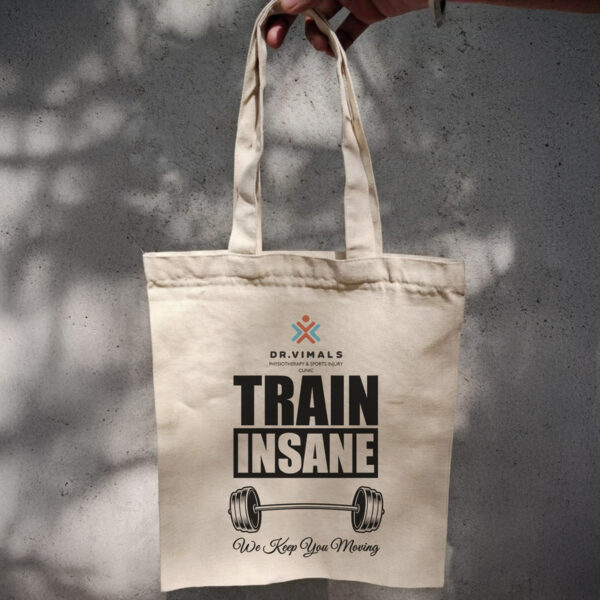 customised cotton canvas tote bag