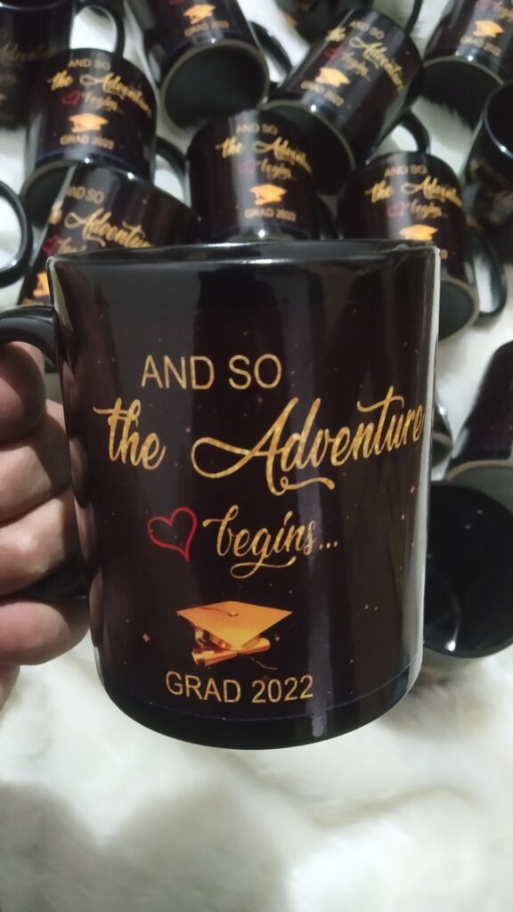 customised black mug printing in uttam nagar, new delhi