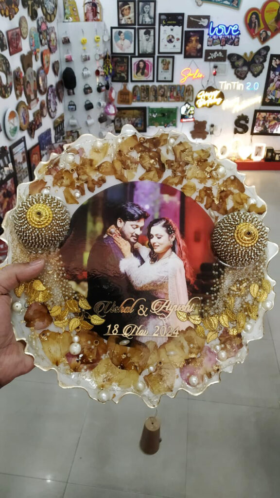 Varmala preservation in Uttam Nagar, Delhi , Wedding Garland flower Resin Art near me