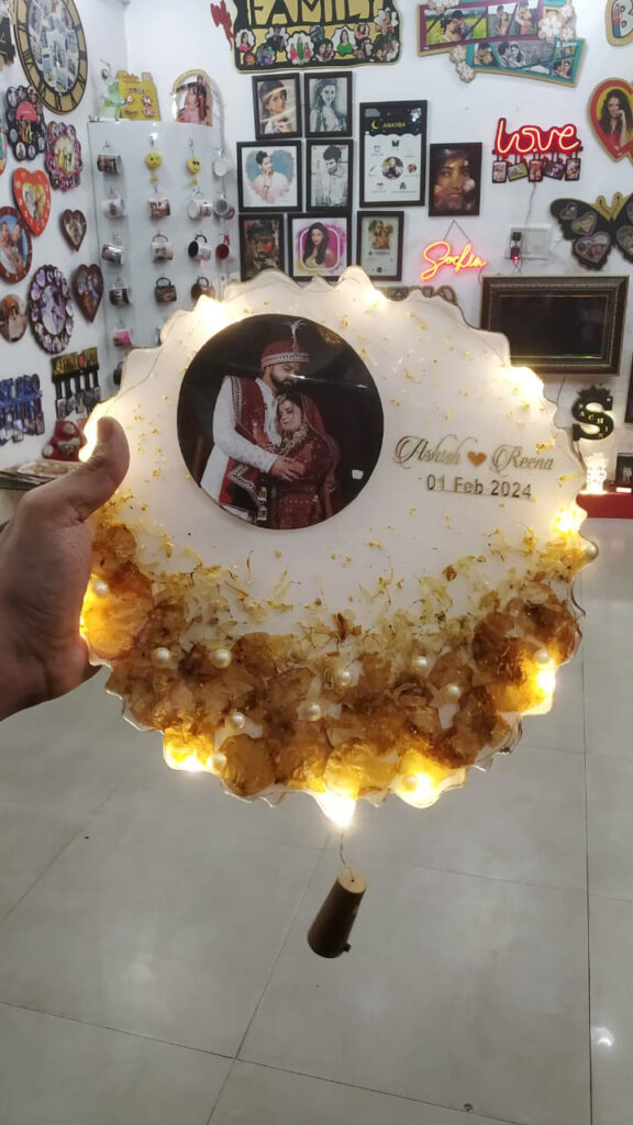 Varmala preservation in Uttam Nagar, Delhi , Wedding Garland flower Resin Art near me