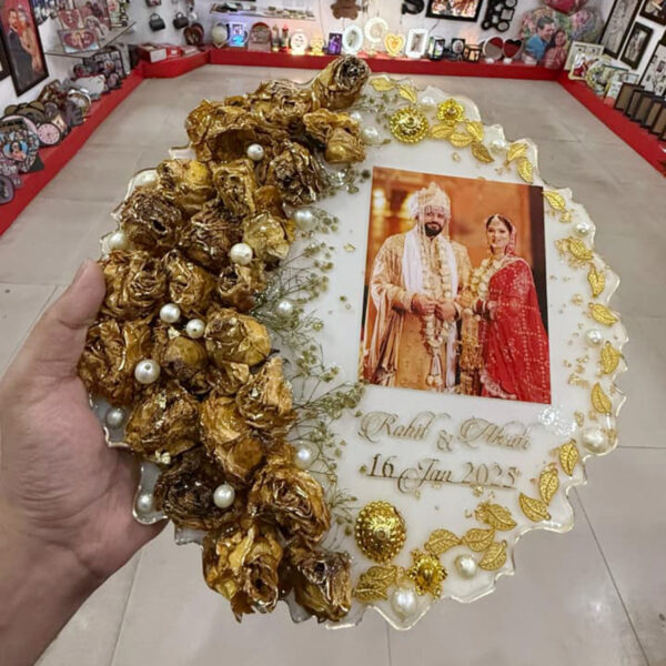 Varmala preservation in Uttam Nagar, Delhi , Wedding Garland flower Resin Art near me